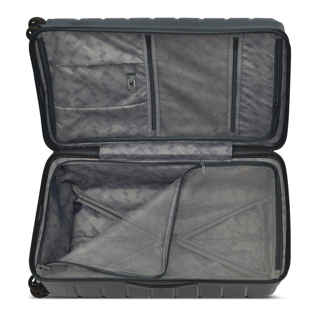 RONCATO 69cm B-Flying Trunk Polypropylene Double-Wheel Hard Case Spinner Luggage - Black