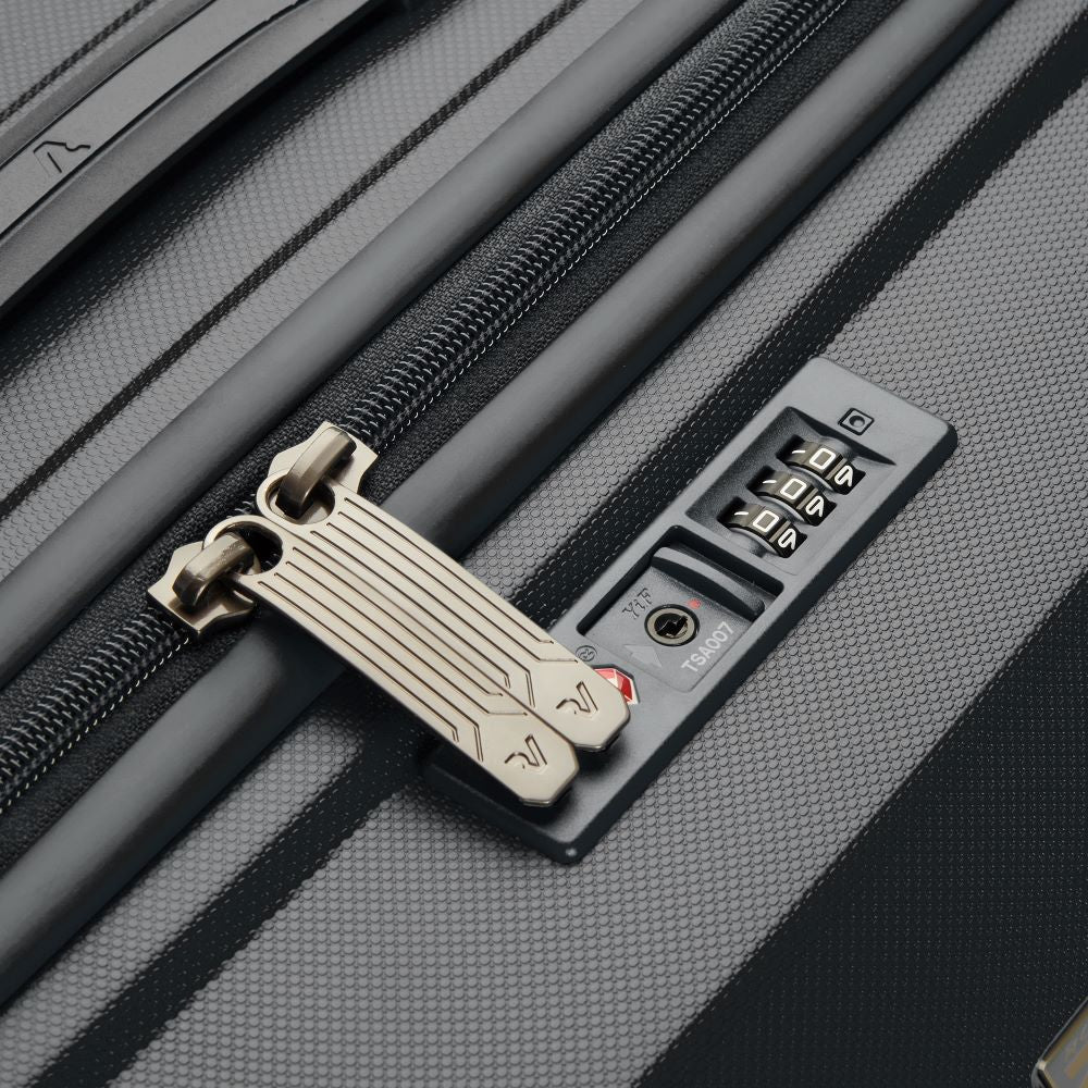 RONCATO 69cm B-Flying Trunk Polypropylene Double-Wheel Hard Case Spinner Luggage - Black