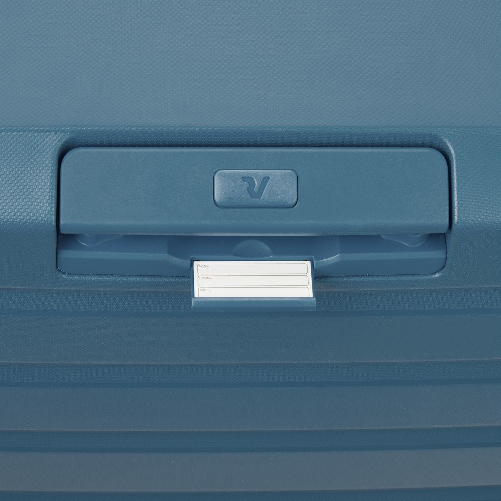 RONCATO 69cm B-Flying Trunk Polypropylene Double-Wheel Hard Case Spinner Luggage - Denis Blue