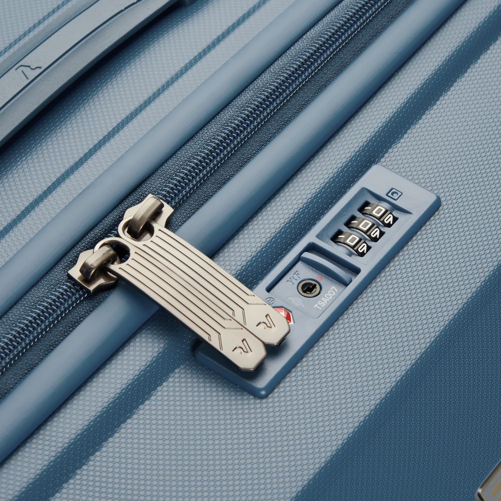 RONCATO 69cm B-Flying Trunk Polypropylene Double-Wheel Hard Case Spinner Luggage - Denis Blue