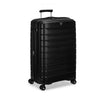 RONCATO 78cm B-Flying Polypropylene Double-Wheel Expandable Hard Case Spinner Luggage - Black