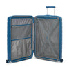 RONCATO 78cm B-Flying Polypropylene Double-Wheel Expandable Hard Case Spinner Luggage - Denim Blue