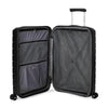 RONCATO 68cm B-Flying Polypropylene Double-Wheel Expandable Hard Case Spinner Luggage - Black