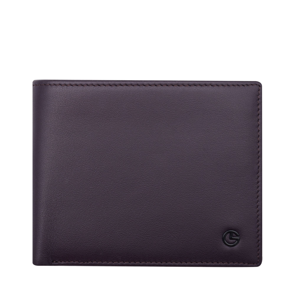 Goldlion Leather Wallet - Burgundy
