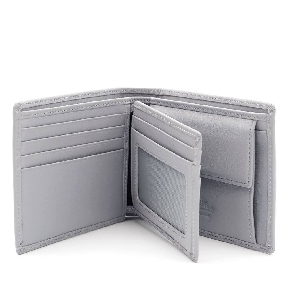 Goldlion Leather Wallet - Grey