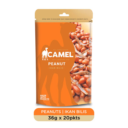 Camel Party Pack 36g x 20pkts - Ikan Bilis Peanuts