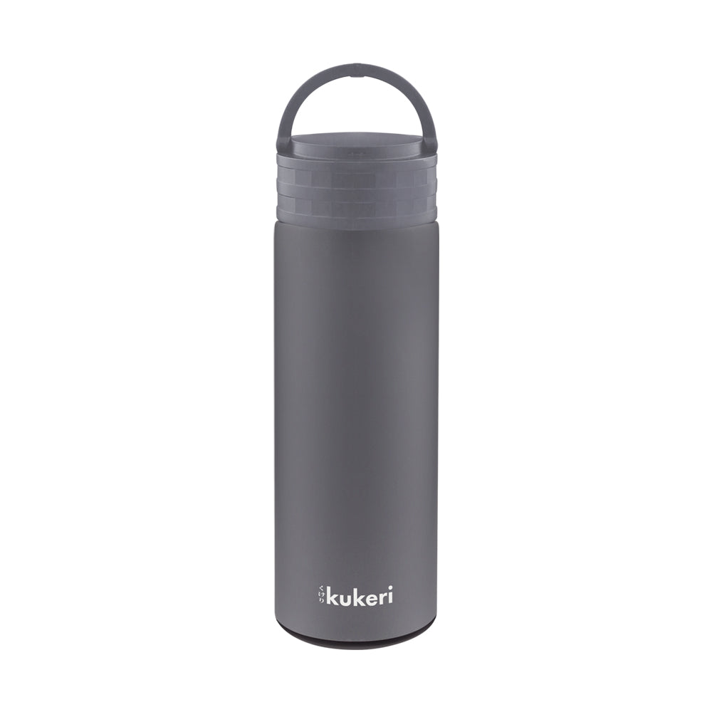 Kukeri 350ml Stainless Steel Vacuum Insulated Bottle - Slate Grey