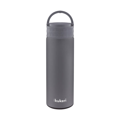 Kukeri 350ml Stainless Steel Vacuum Insulated Bottle - Slate Grey