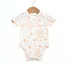 Simply Life Onesie Romper with shoulder button (SBWR-16VFP)