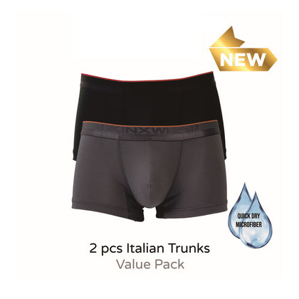 SKINXWEAR Trunks (2-pcs pack) - Assorted Colours