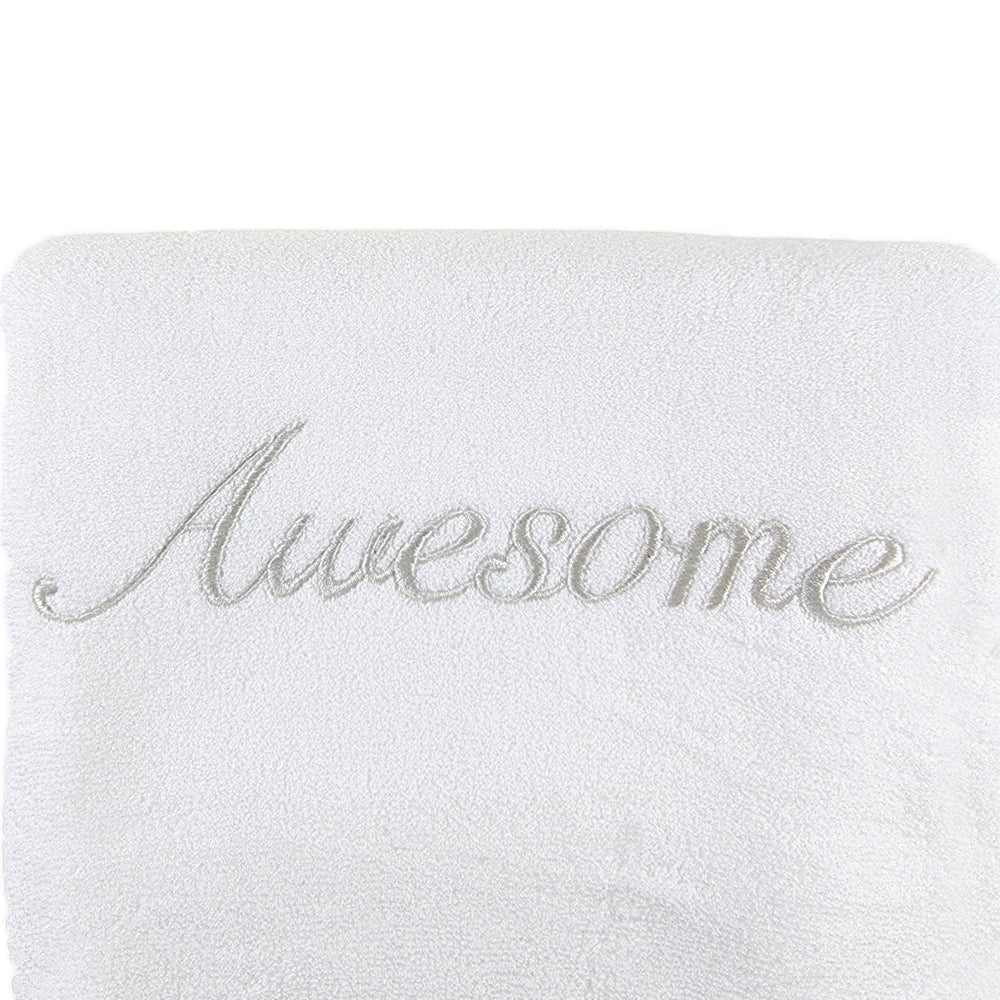 Simply Life Kids Embroidered Premium Bamboo Towel (120x60 cm) (SLTW-288AWE)