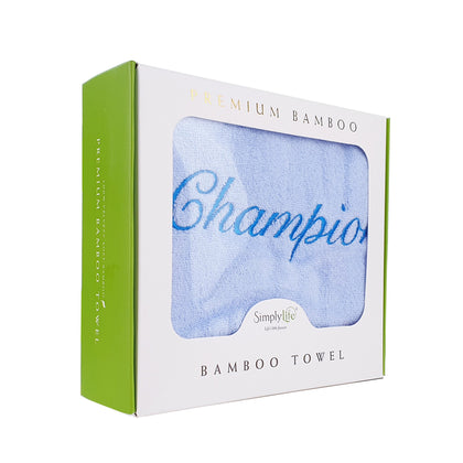 Simply Life Kids Embroidered Premium Bamboo Towel (120x60 cm) (SLTW-288CB)