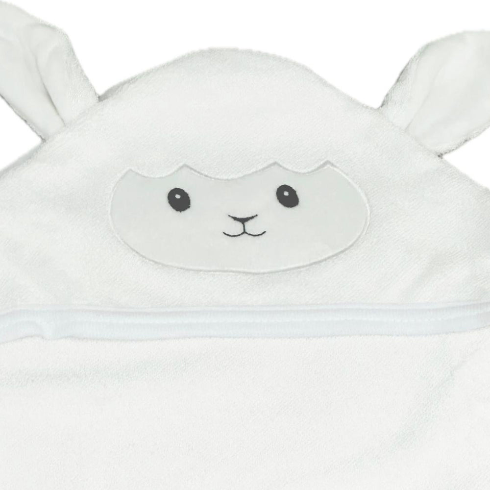 Simply Life Premium Baby Lamb Hooded Bamboo Towel (SLTW-HLAMB)