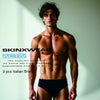 SKINXWEAR Mini Briefs (3-pcs pack) - Assorted Colours