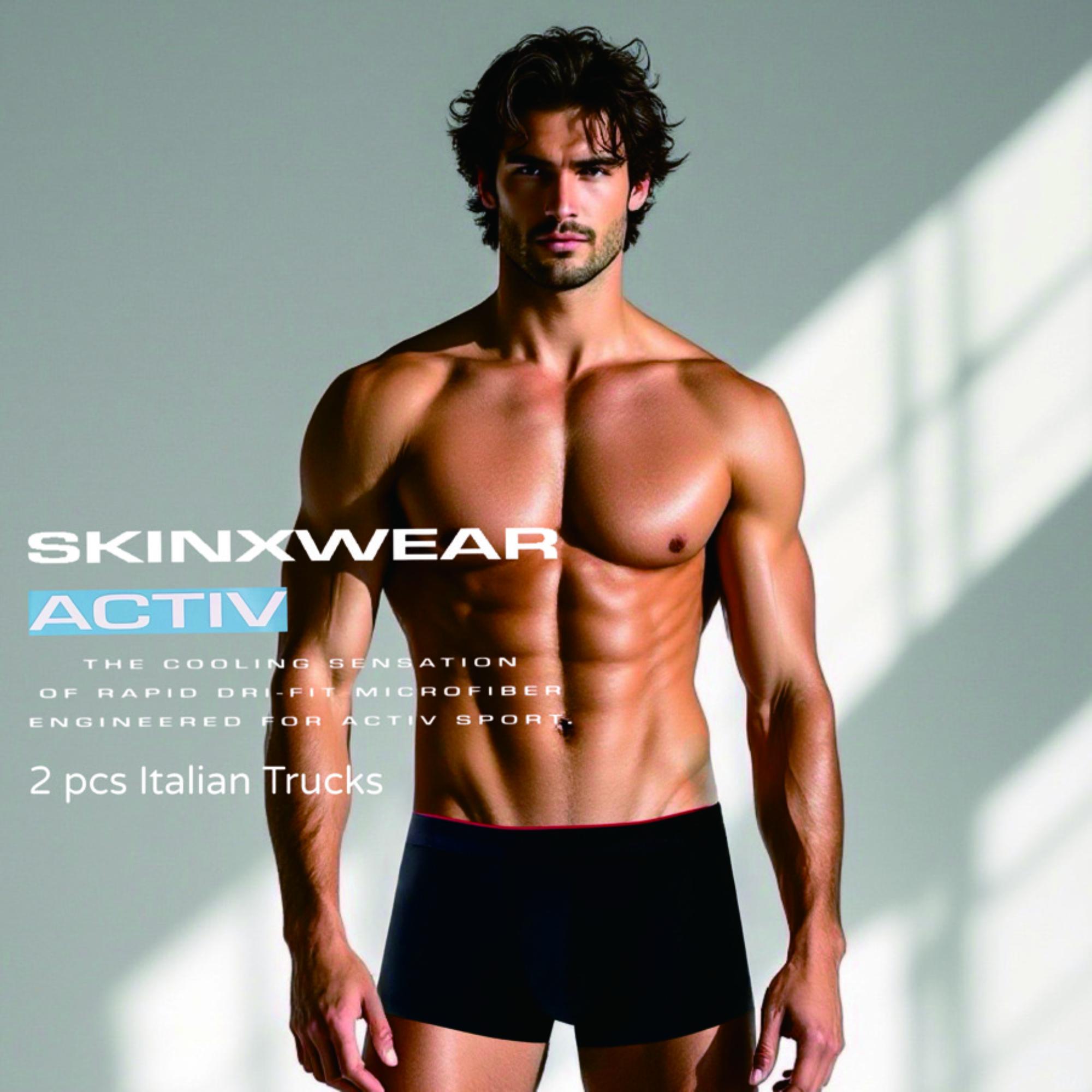 SKINXWEAR Trunks (2-pcs pack) - Assorted Colours