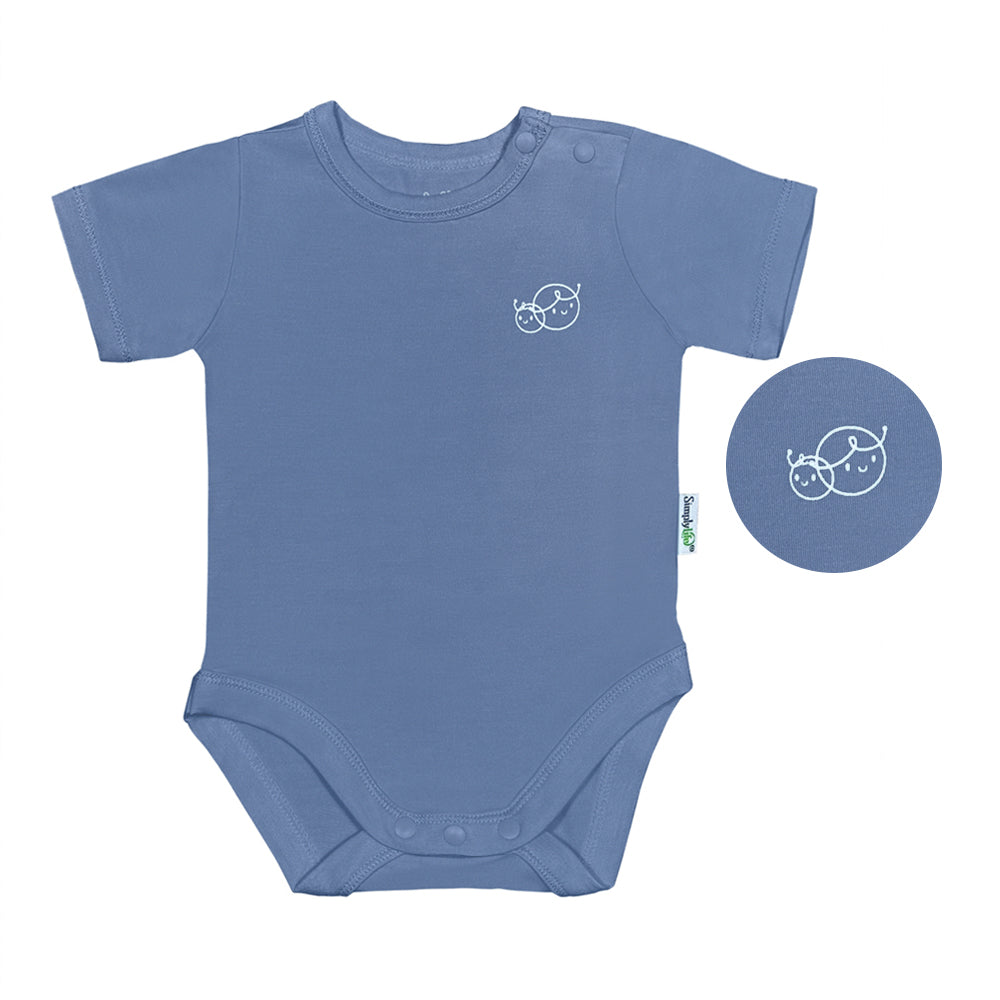 Simply Life TENCEL™ Modal - Romper with shoulder button (SMWR-16SB)