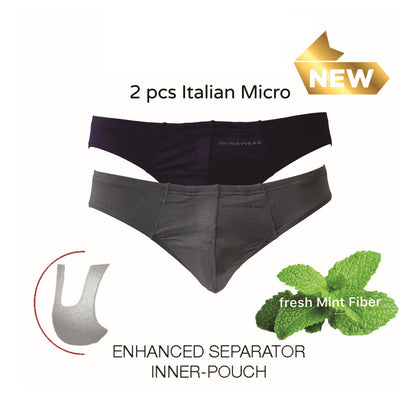 SKINXWEAR Briefs ( 2-pcs pack) - Assorted Colours