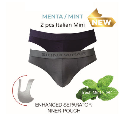 SKINXWEAR Mini Briefs (2-pcs pack) - Assorted Colours