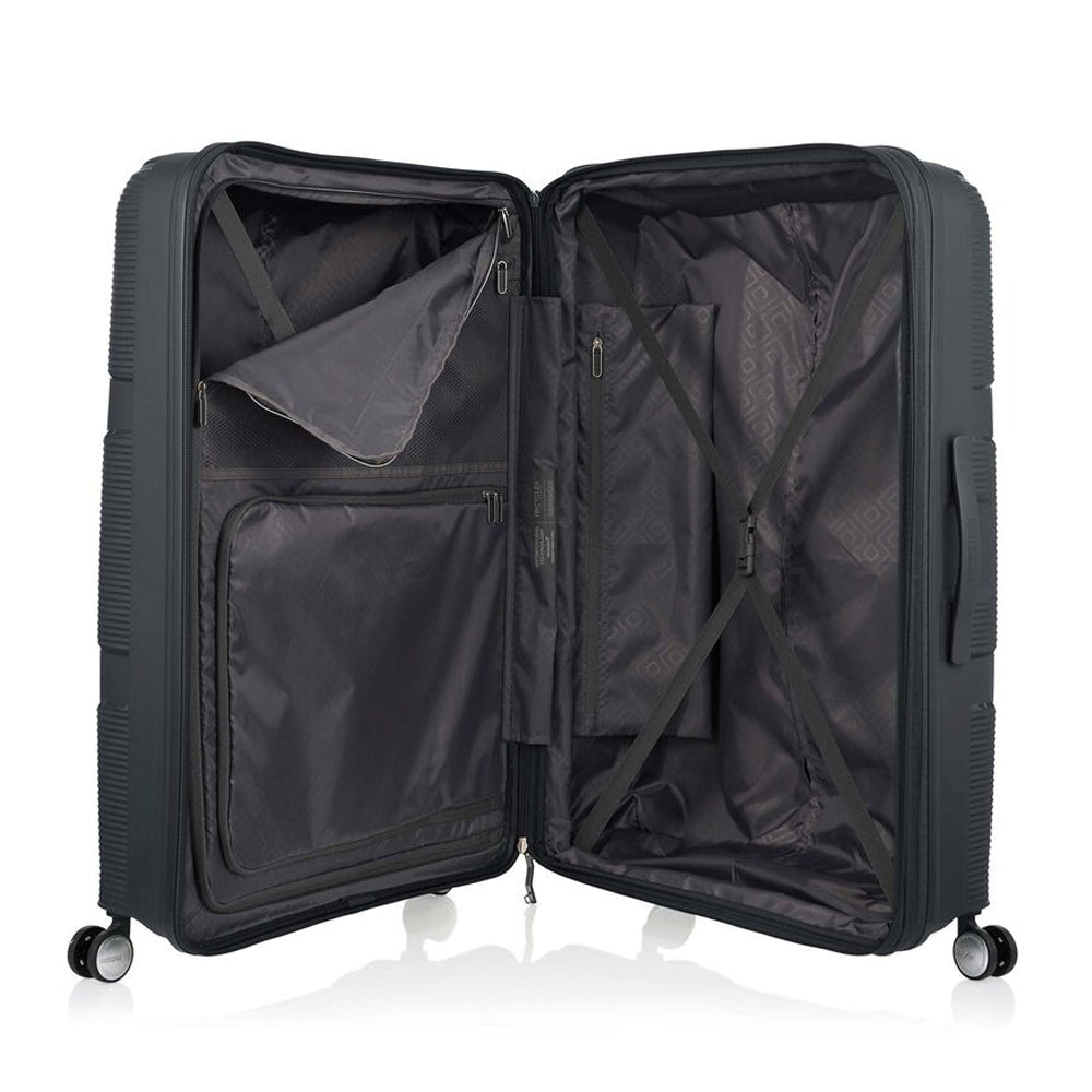 AMERICAN TOURISTER 20" + 25" + 30" INSTAGON Spinner Luggage (3-pc Set) - Dark Grey