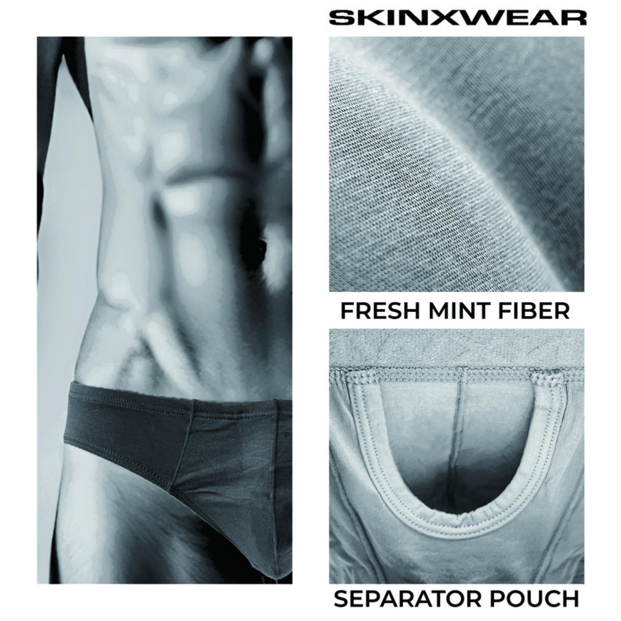 SKINXWEAR Briefs ( 2-pcs pack) - Assorted Colours