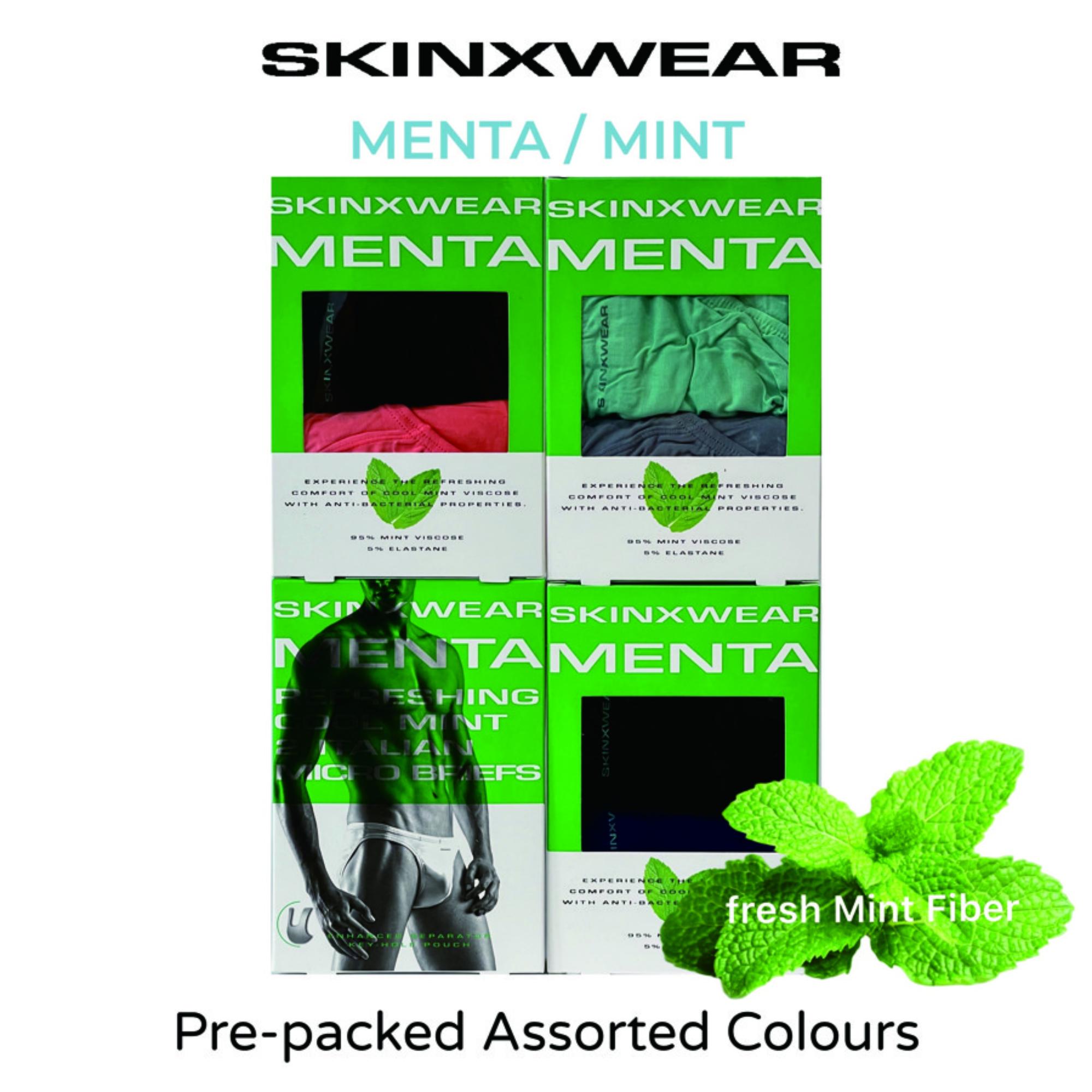 SKINXWEAR Briefs ( 2-pcs pack) - Assorted Colours