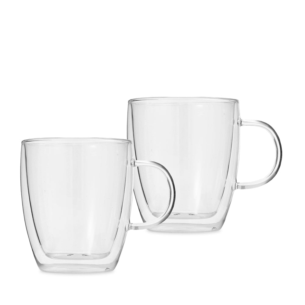 Kukeri 400ml Double Wall Mugs (Set of 2)