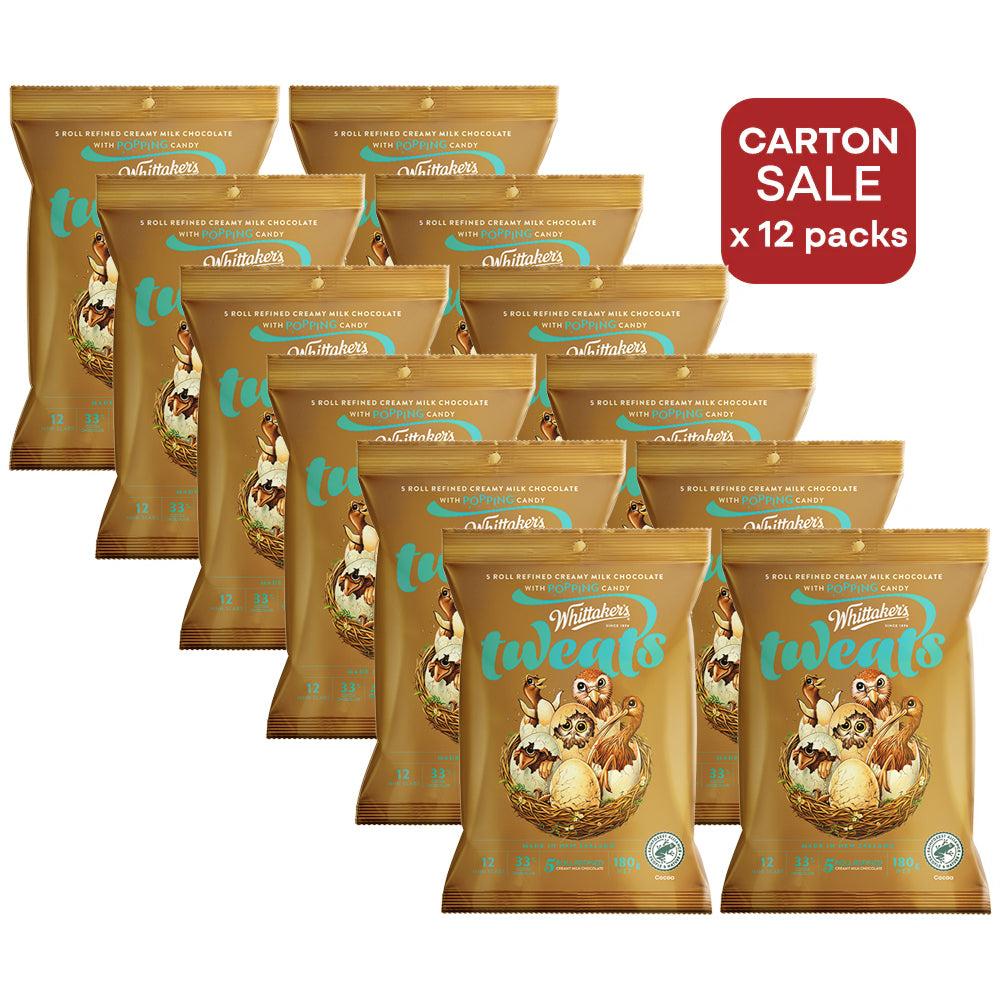 ONLINE EXCLUSIVE Carton Sale] Whittaker's tweats (with Popping