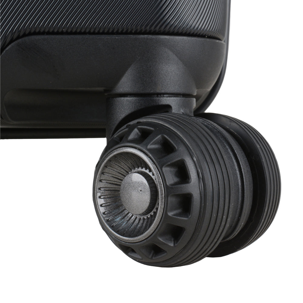 Traveler's Choice DELILAH 29" Cyclone Wheels Expandable Hardcase Spinner - Black