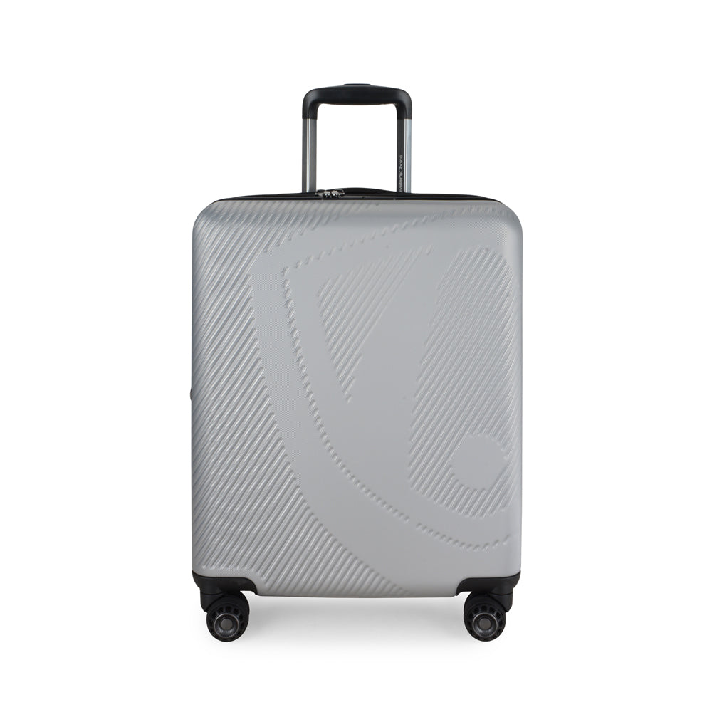 Traveler's Choice DELILAH 21" Cyclone Wheels Expandable Hardcase Spinner - Silver