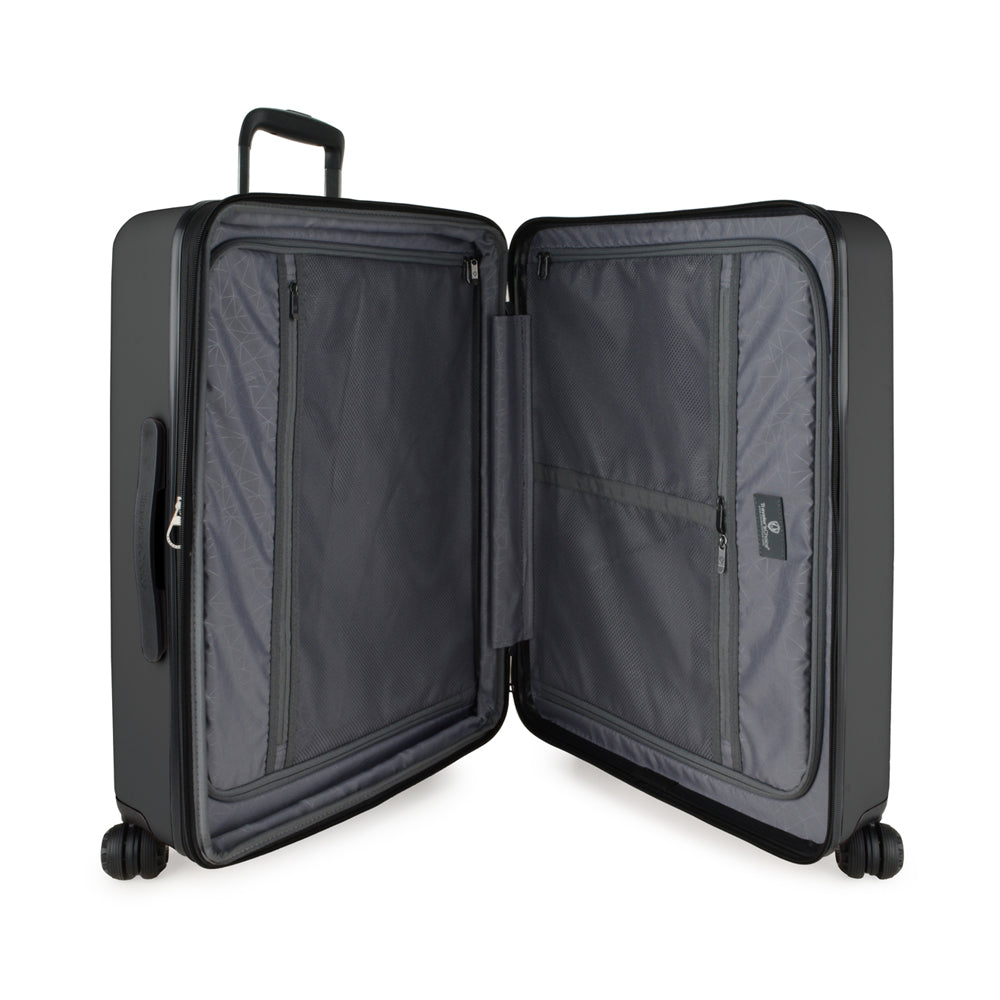 Traveler's Choice DELILAH 25" Cyclone Wheels Expandable Hardcase Spinner - Black