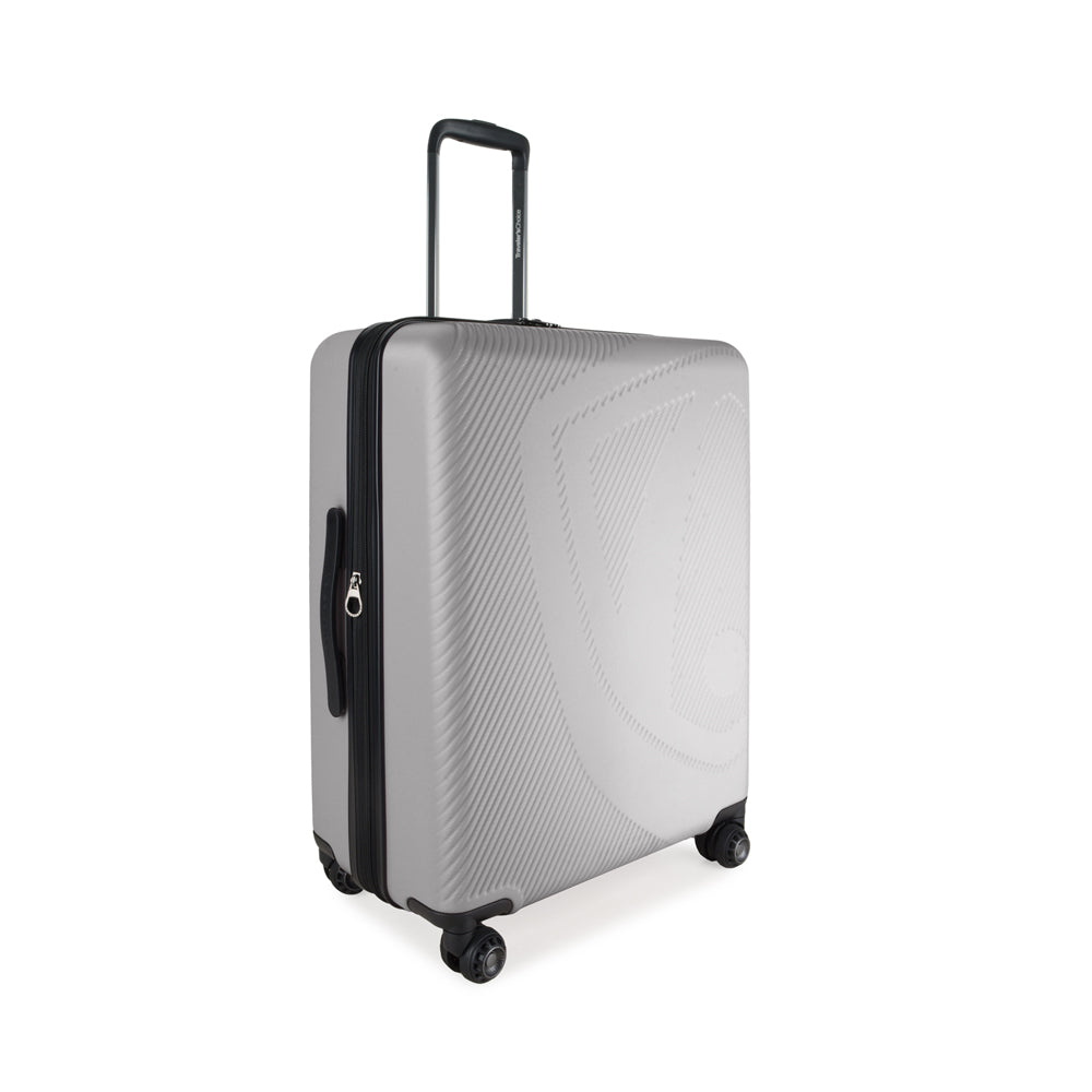 Traveler's Choice DELILAH 25" Cyclone Wheels Expandable Hardcase Spinner - Silver