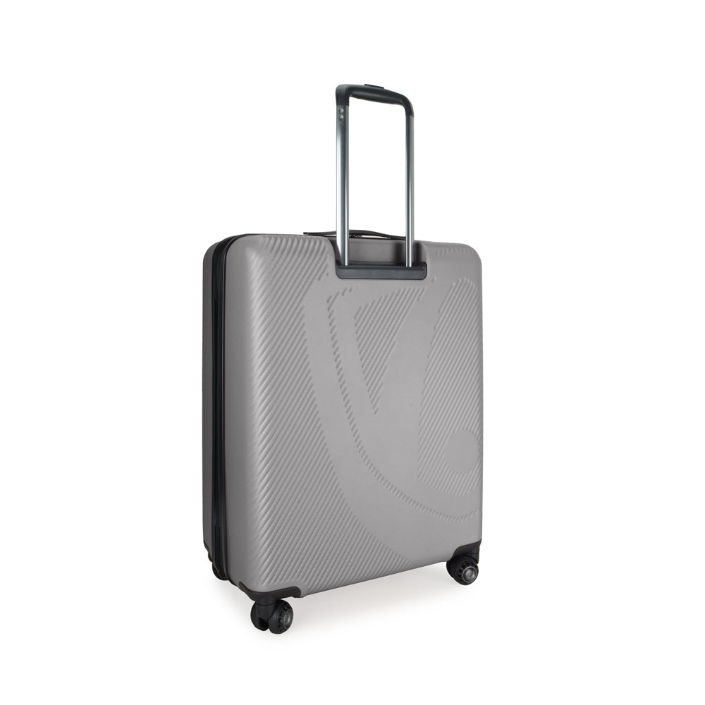 Traveler's Choice DELILAH 25" Cyclone Wheels Expandable Hardcase Spinner - Silver