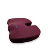 TRUE RELIEF Memory Foam Seat Cushion - Maroon