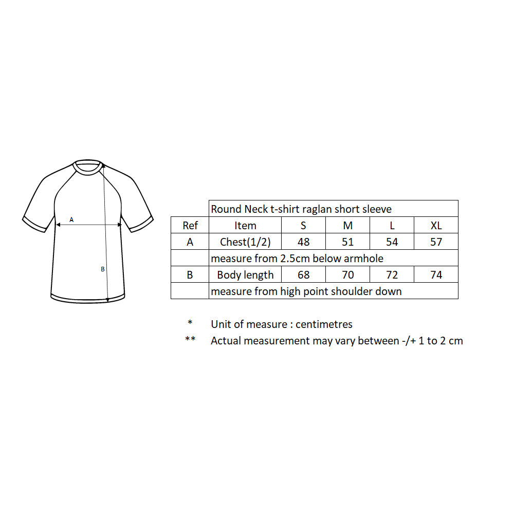 URS Short Sleeved Round Neck Tee - B (Set of 2)