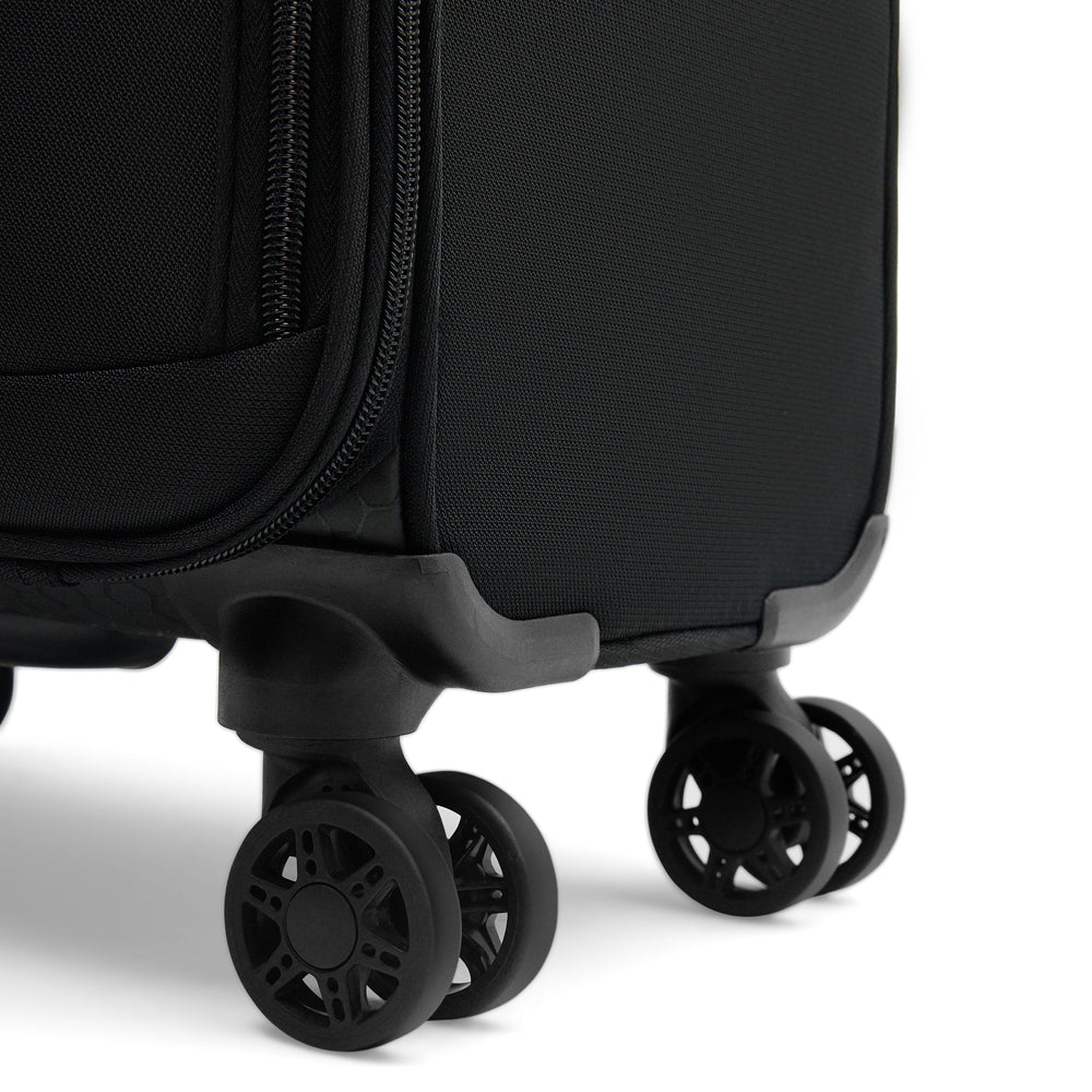VERAGE VISIONARY GM17016-10DW 14" Laptop 4 Wheels Trolley Case - Black