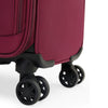 VERAGE Laptop 4 Wheels Trolley Case - Grape Red