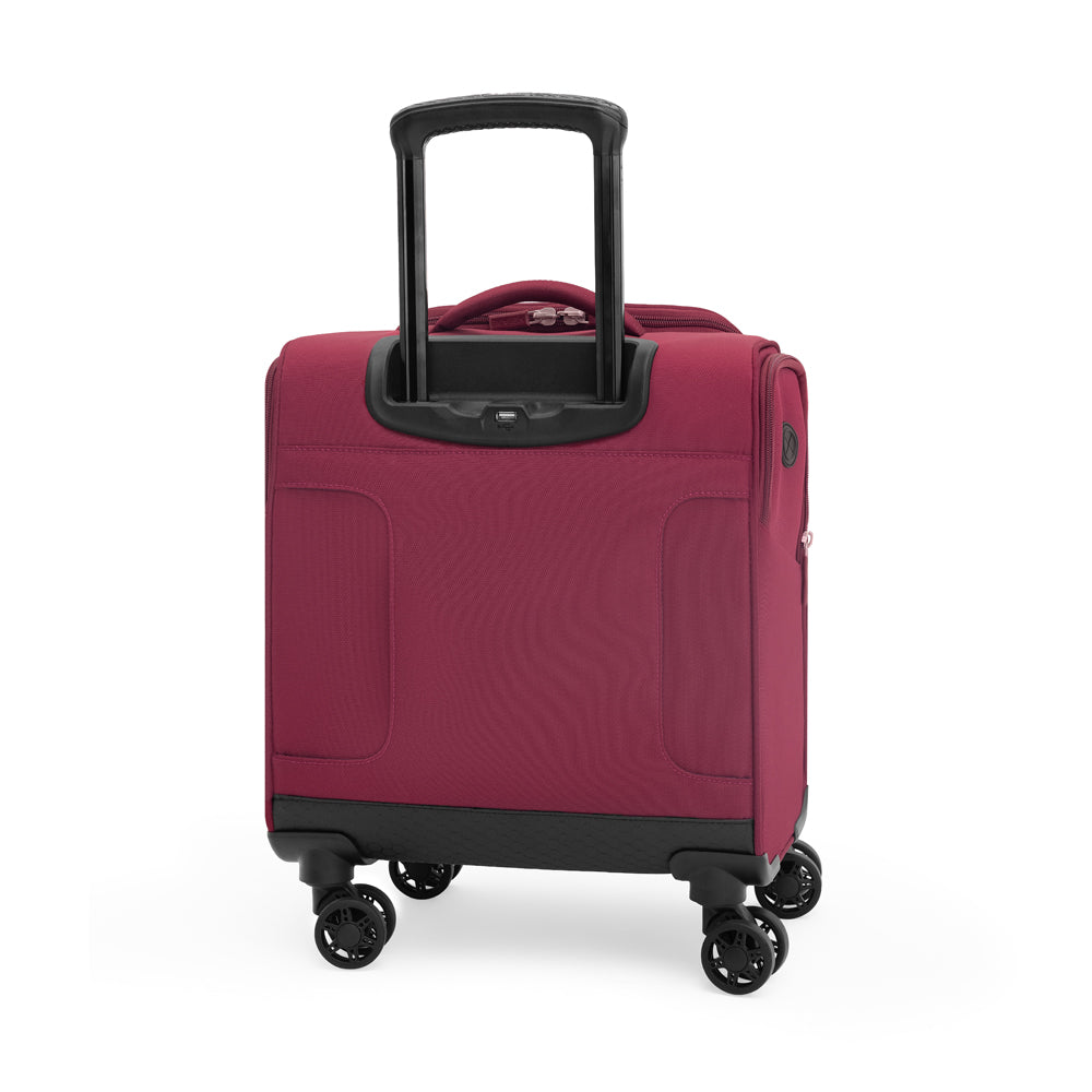VERAGE VISIONARY GM17016-10DW 14" Laptop 4 Wheels Trolley Case - Grape Red
