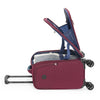 VERAGE Laptop 4 Wheels Trolley Case - Grape Red