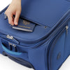 VERAGE Laptop 4 Wheels Trolley Case - Navy