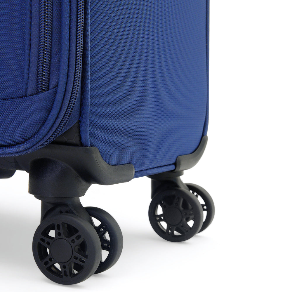 VERAGE VISIONARY GM17016-10DW 14" Laptop 4 Wheels Trolley Case - Navy
