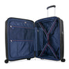VERAGE 25" Diamond PP Hardcase Luggage(GM18106W) - Black