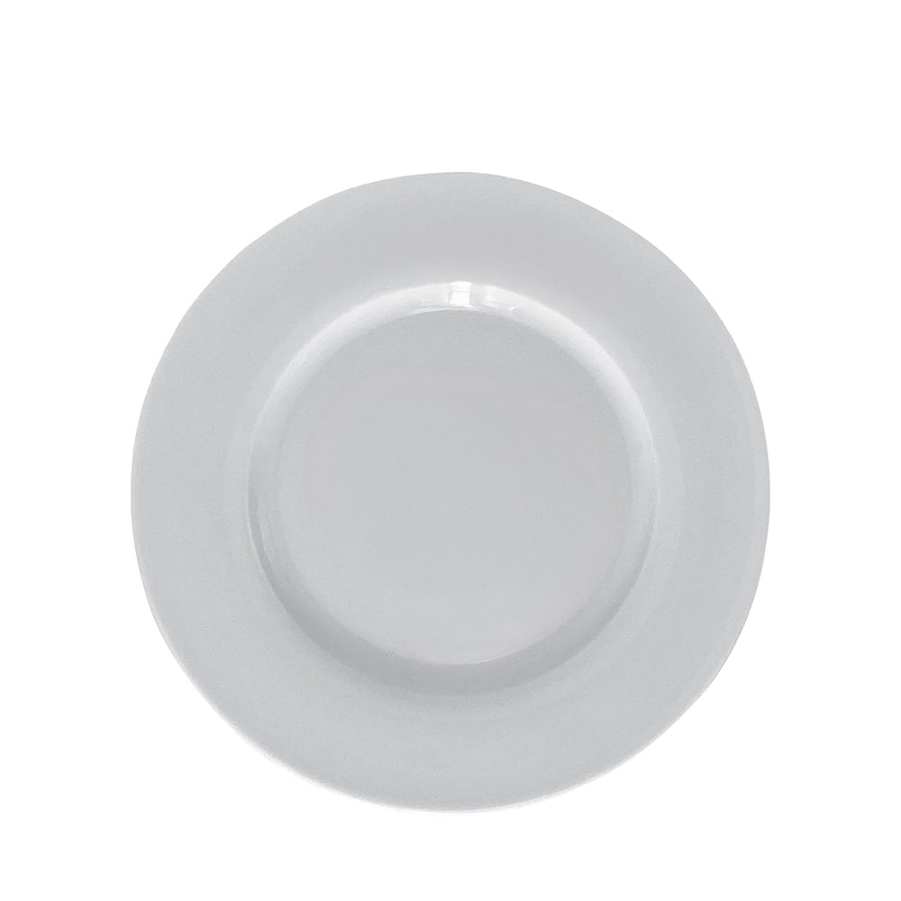 SOIRÉE by CHARLES MILLEN Weiss 8.25" Rimmed Dessert Plate - White