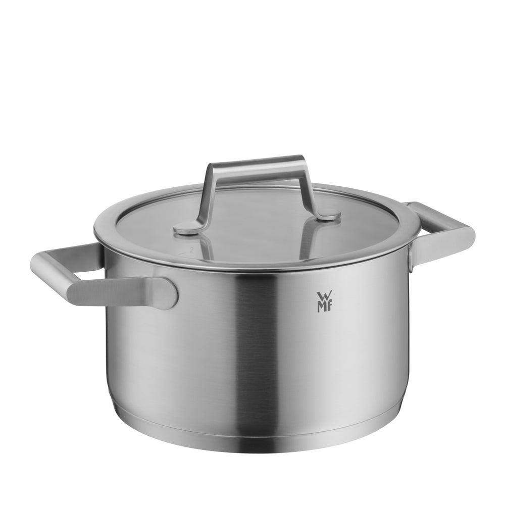 WMF Comfort Line 20cm High Casserole with Glass Lid