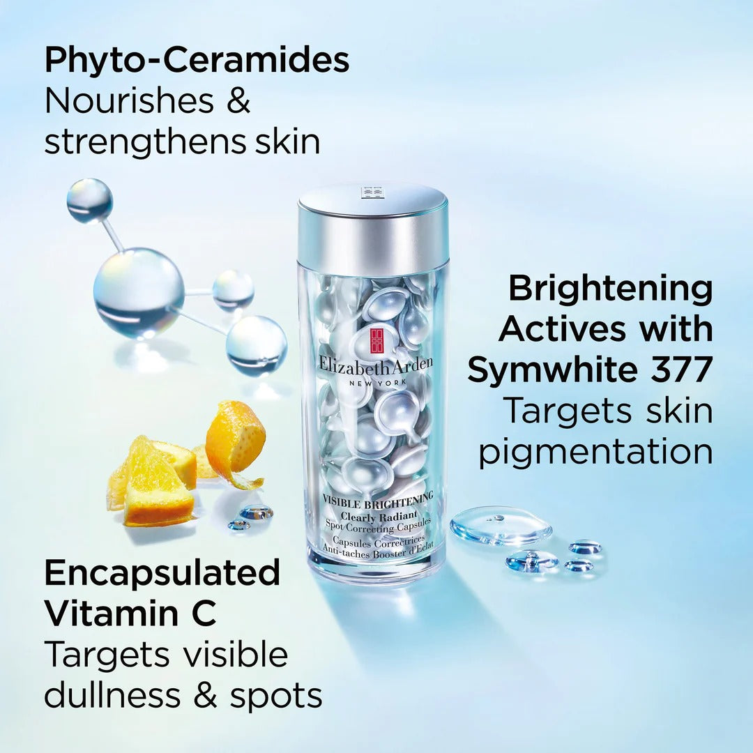 Elizabeth Arden Visible Brightening Clearly Radiant Spot Correcting Capsules 60 Caps