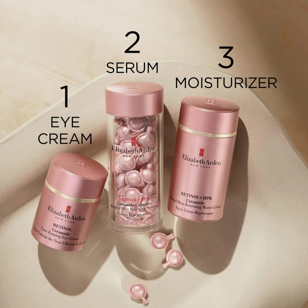 Elizabeth Arden NEW Retinol + HPR Ceramide Rapid Skin-Renewing Water Cream 50ml