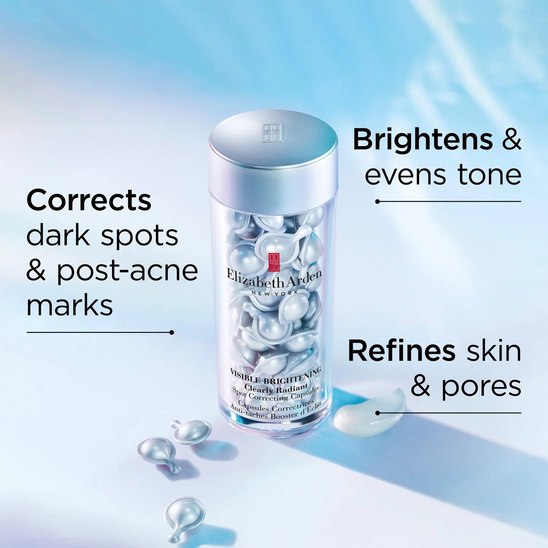 Elizabeth Arden Visible Brightening Clearly Radiant Spot Correcting Capsules 60 Caps