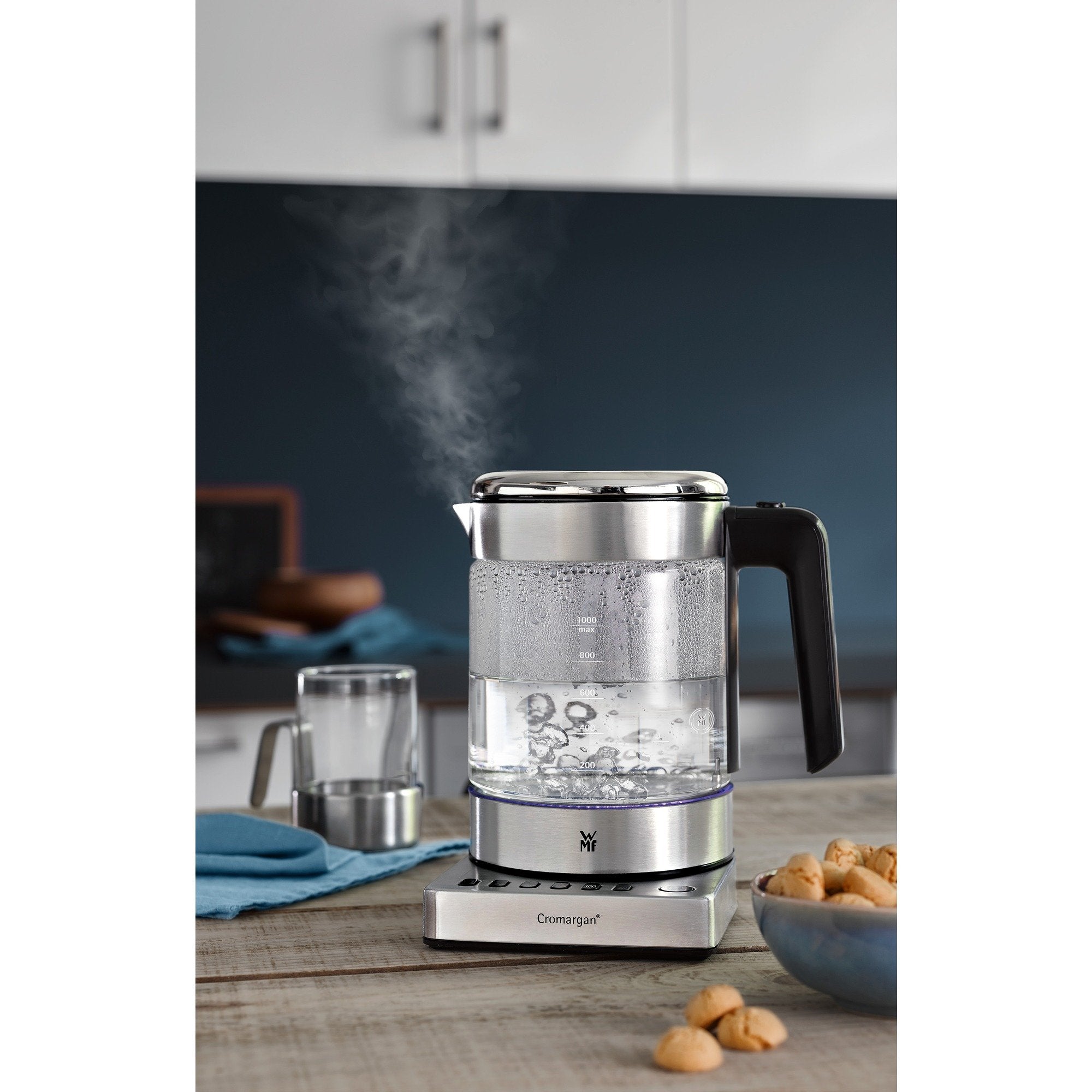 WMF KITCHENMINIS 1.0L Glass Kettle VARIO (0413188811)