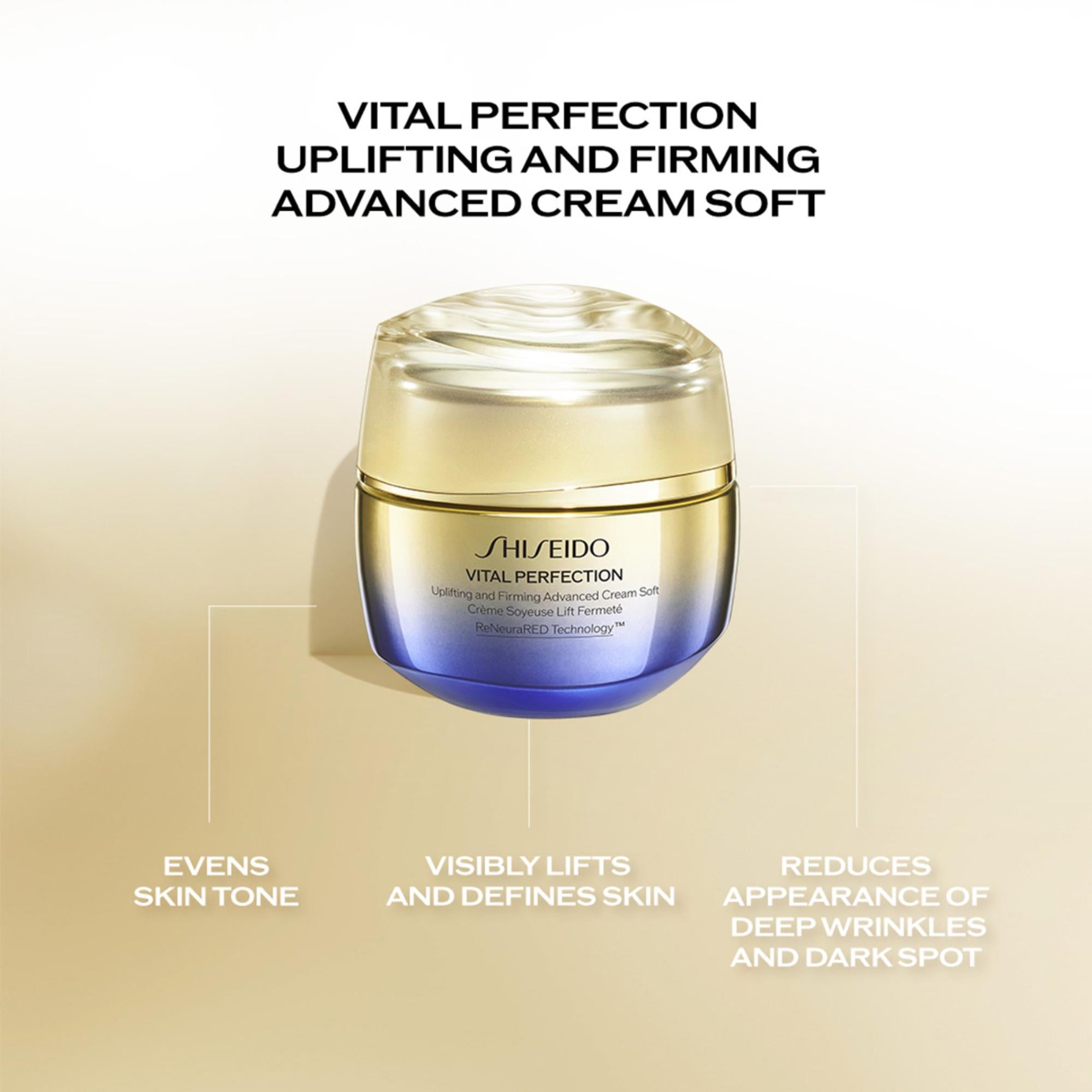 Shiseido Vital Perfection Uplifting and Firming Advanced Cream Soft 50ml