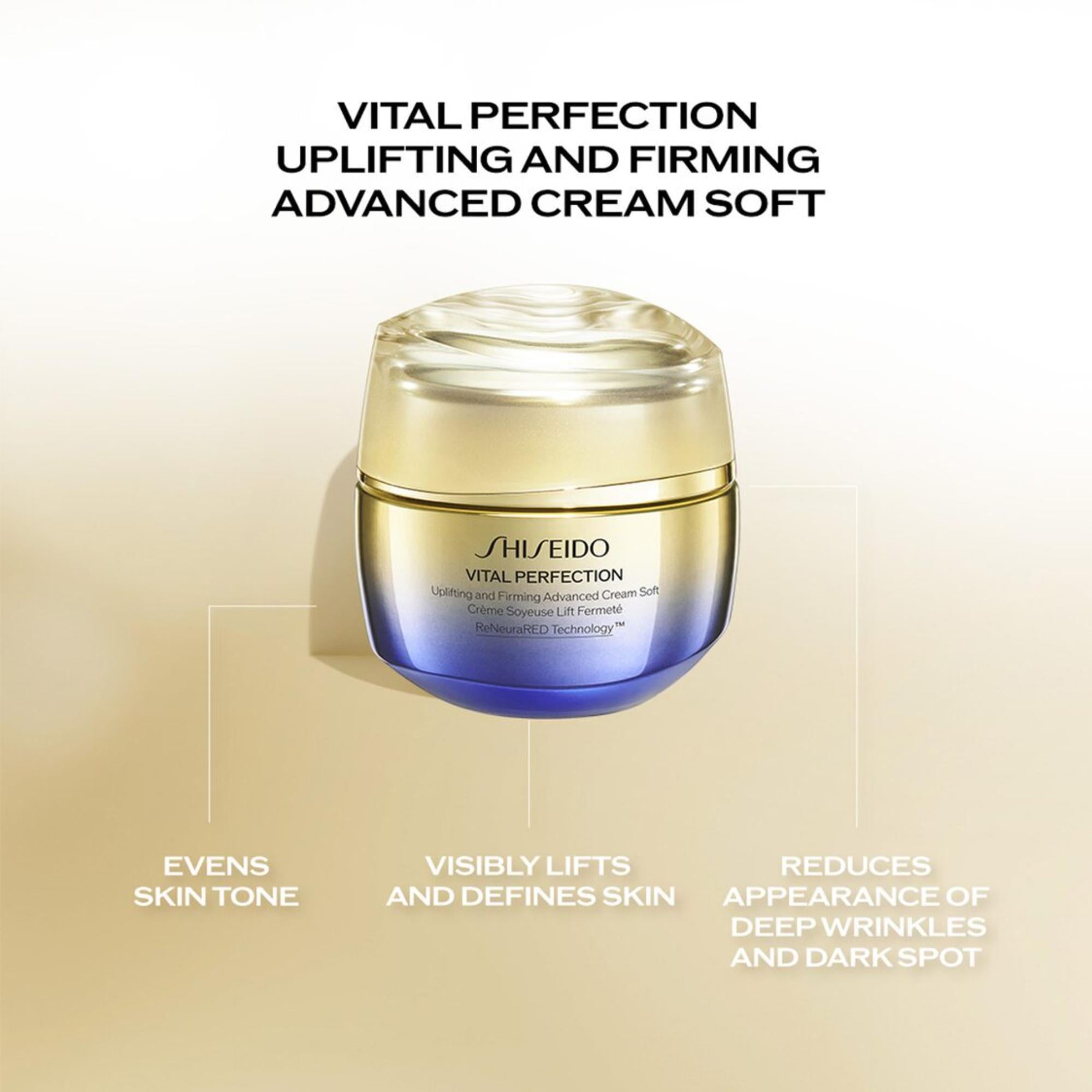 Shiseido Vital Perfection Uplifting and Firming Advanced Cream Soft Refill 50ml