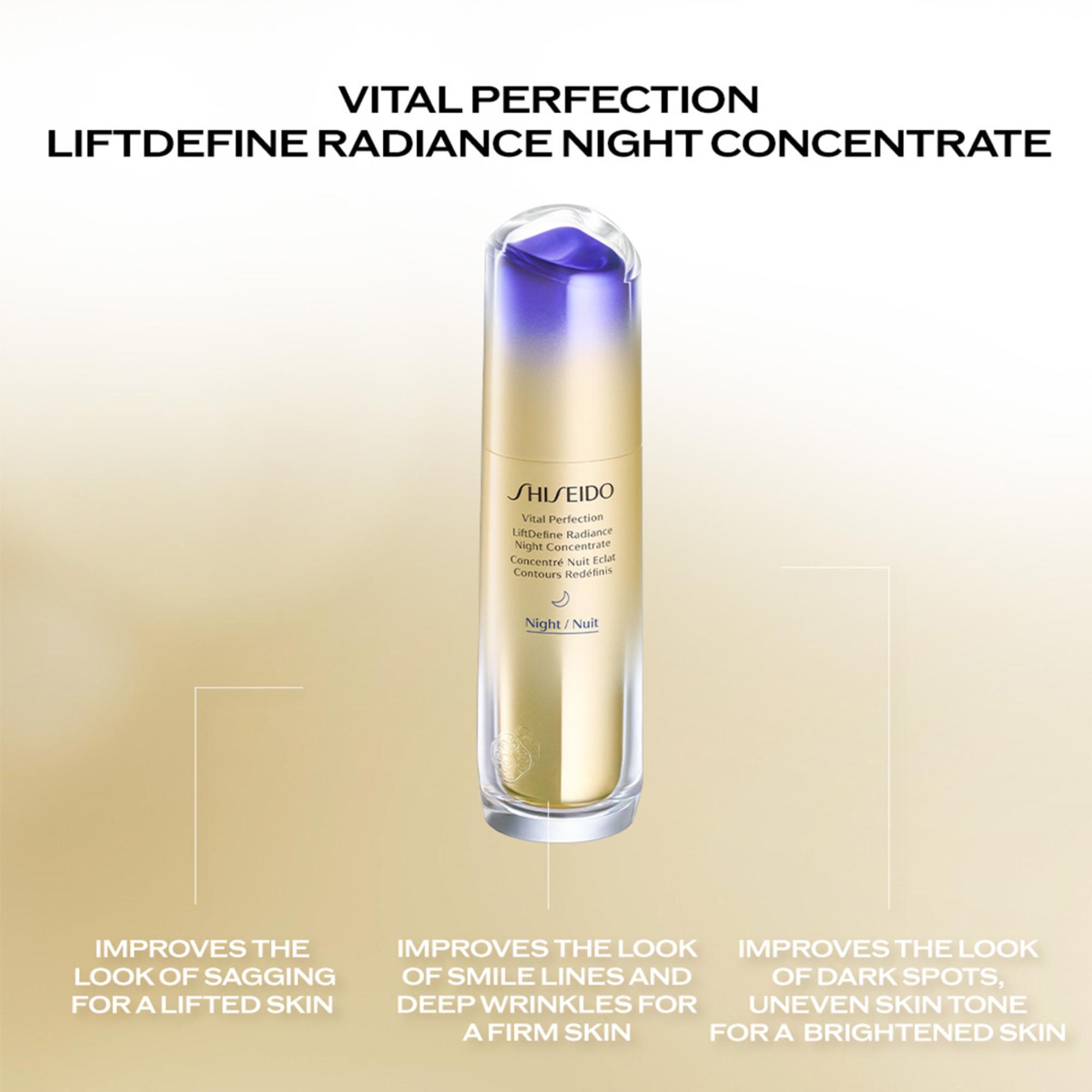 Shiseido Vital Perfection LiftDefine Radiance Night Concentrate 40ml